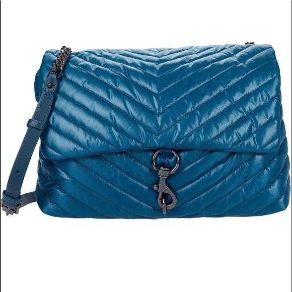 Rebecca Minkoff Handbags - Rebecca Minkoff Edie Nylon Jumbo purse deep teal
